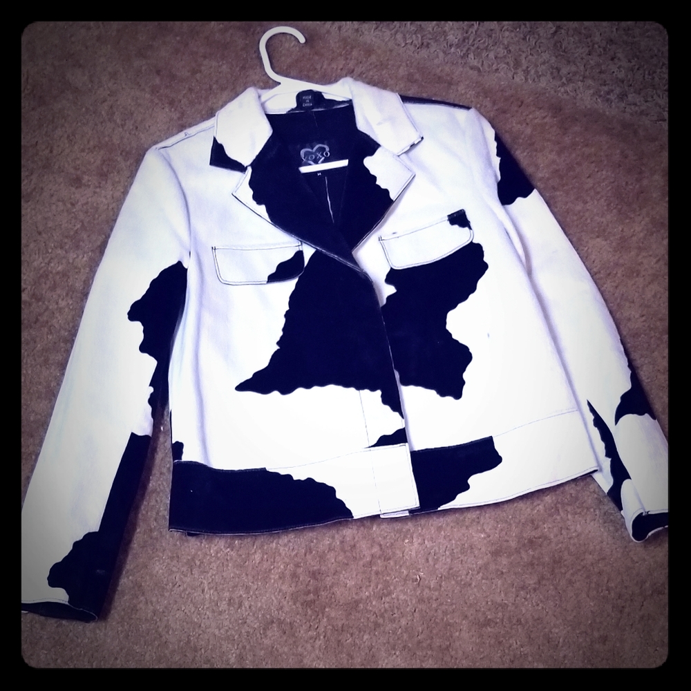 Jacket leather  & suede